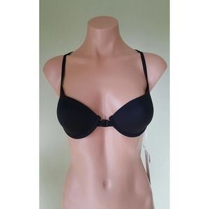 Elizabeth Jane black bikini top cup size A